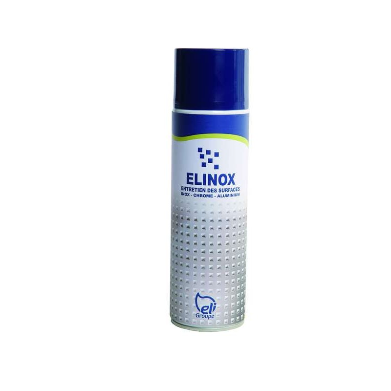 Produit d'entretien des inox ELINOX aérosol 500ml Produit d'entretien des inox ELINOX aérosol 500ml