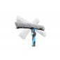 Support mouilleur bi-matière ergonomique pivotante 45cm