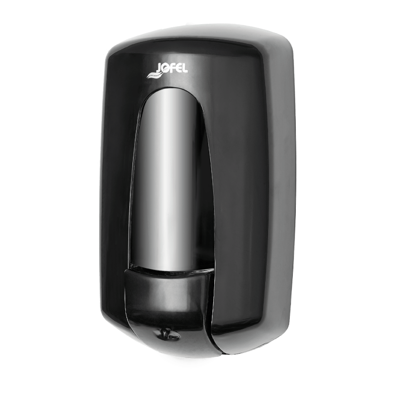 Distributeur de savon liquide vrac noir Aitana