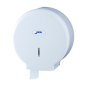 Distributeur de papier toilette en rouleau mini jumbo ABS blanc