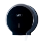 Distributeur de papier toilette en rouleau mini jumbo ABS noir