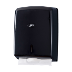 distributeur essuie main noir