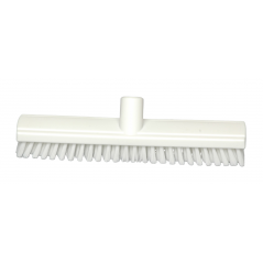 Balai brosse fibres dures alimentaire à vis 37cm