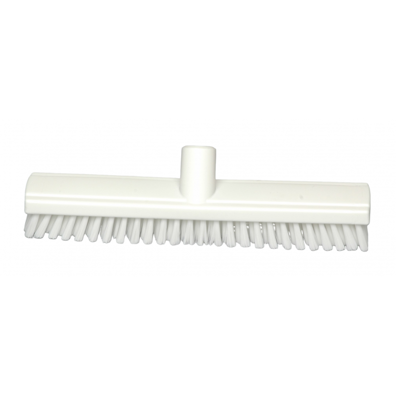 Balai brosse fibres dures alimentaire à vis 37cm