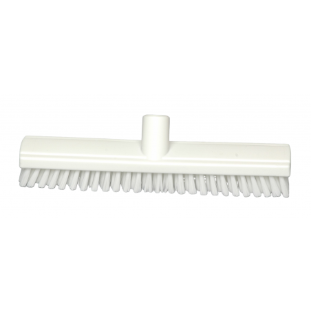 Balai brosse fibres dures alimentaire à vis 37cm