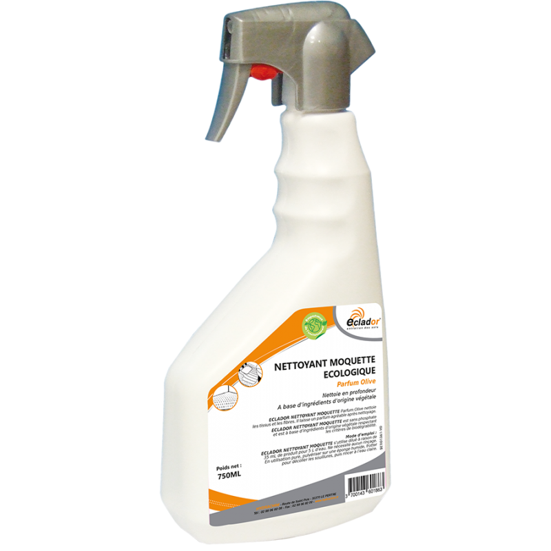 Nettoyant moquette écologique 750ml Eclador