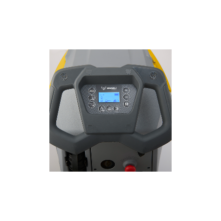 Autolaveuse autotractée REXA 50 D 55 BC CHEM avec batteries, chargeur, brosse et plateau