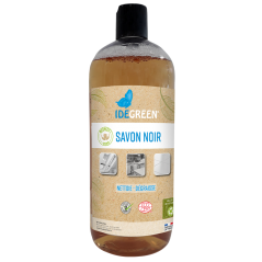Savon Noir Liquide Ecocert 1 L – Nettoyant Multisurfaces Professionnel