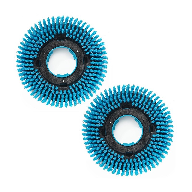 Lot de deux brosses bleu standard pour I-mop 40 et 40 Pro