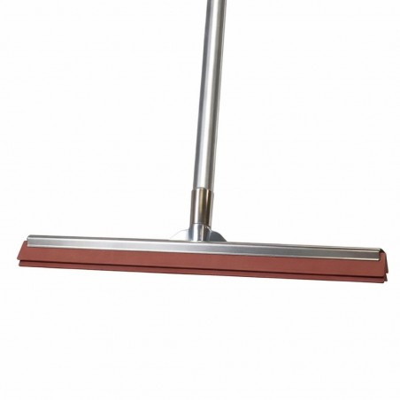 Raclette sol industrielle 75 cm mousse rouge