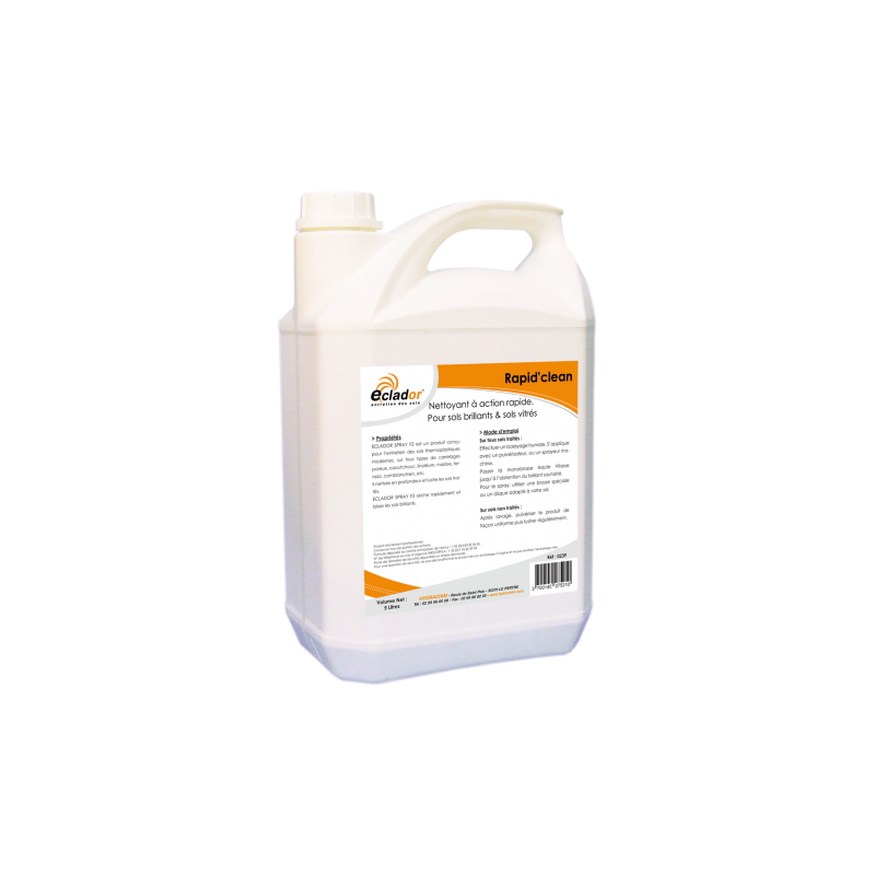 Rapid Clean 5 L – Nettoyant Sol Sans Traces Professionnel Rapid Clean 5 L – Nettoyant Sol Sans Traces Professionnel