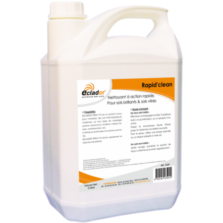 Rapid Clean 5 L – Nettoyant Sol Sans Traces Professionnel