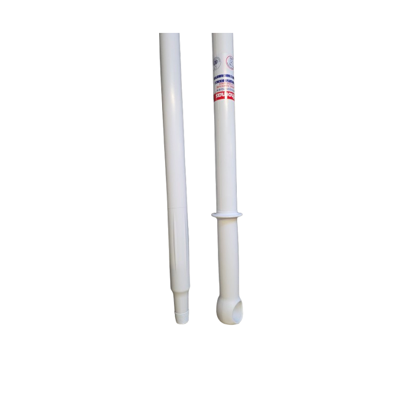 Manche ergonomique monobloc alimentaire 1,40 m Ø32mm Blanc Manche ergonomique monobloc alimentaire 1,40 m Ø32mm Blanc
