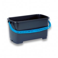 Seau vitrier rectangulaire 22l noir