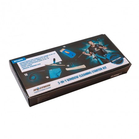 Kit Essentiel Moerman pour Nettoyage des Vitres 35 cm