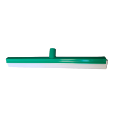 Raclette alimentaire polypro 50 cm à vis– monture vert