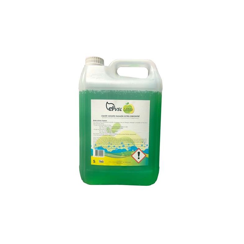 ELIVSL ULTRA liquide vaisselle ultra concentré Bidon de 5 L ELIVSL ULTRA liquide vaisselle ultra concentré Bidon de 5 L