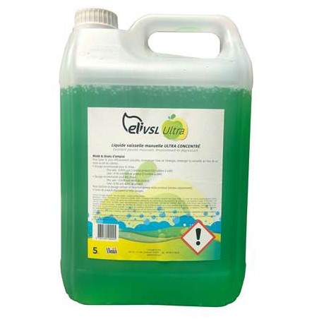 ELIVSL ULTRA liquide vaisselle ultra concentré Bidon de 5 L