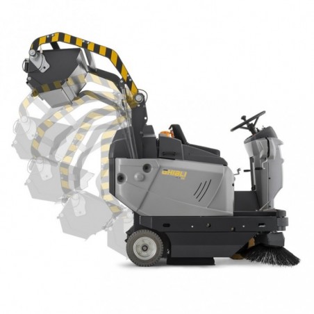 Balayeuse autoportée HS R 130 BC ADM vidange haute – Ghibli & Wirbel