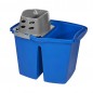 Lamatex Seau Easy Press 2.0 bi-bac 2 x 7 L avec essoreur Lamatex Seau Easy Press 2.0 bi-bac 2 x 7 L avec essoreur