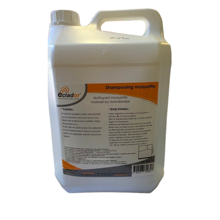 Shampooing moquette manuel ou monobrosse 5L