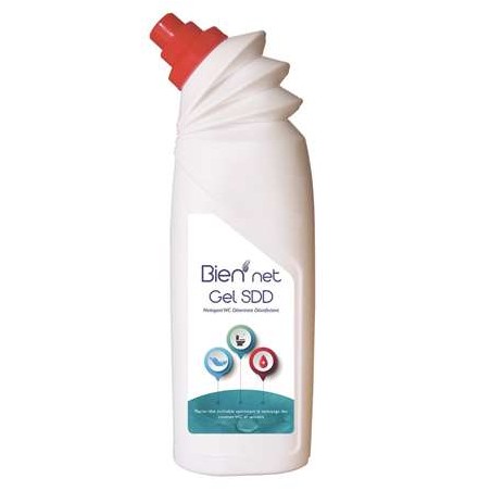 BIEN NET Gel SDD 750 ml – Détartrant désinfectant WC et urinoirs