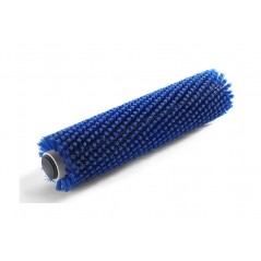 BROSSE CYLINDRIQUE EN POLYPROPYLENE BLEUE- ROLLY