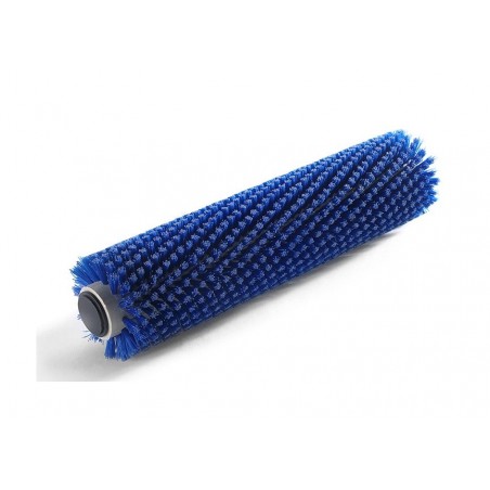 BROSSE CYLINDRIQUE EN POLYPROPYLENE BLEUE- ROLLY