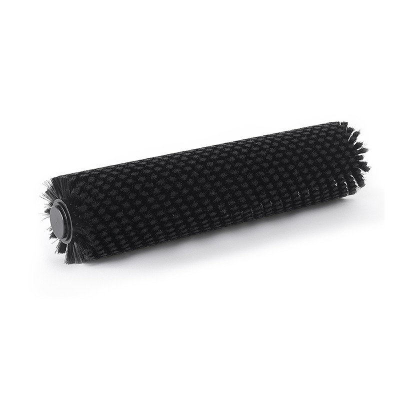 BROSSE CYLINDRIQUE NOIRE EN POLYPROPYLENE DURE ROLLY