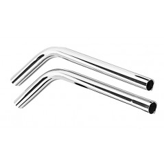 JEU DE 2 TUBES INOX EN ''S'' DIAM 40MM