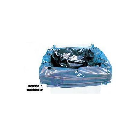 HOUSSES POUR CONTAINERS POUBELLE 30µ 750L X50