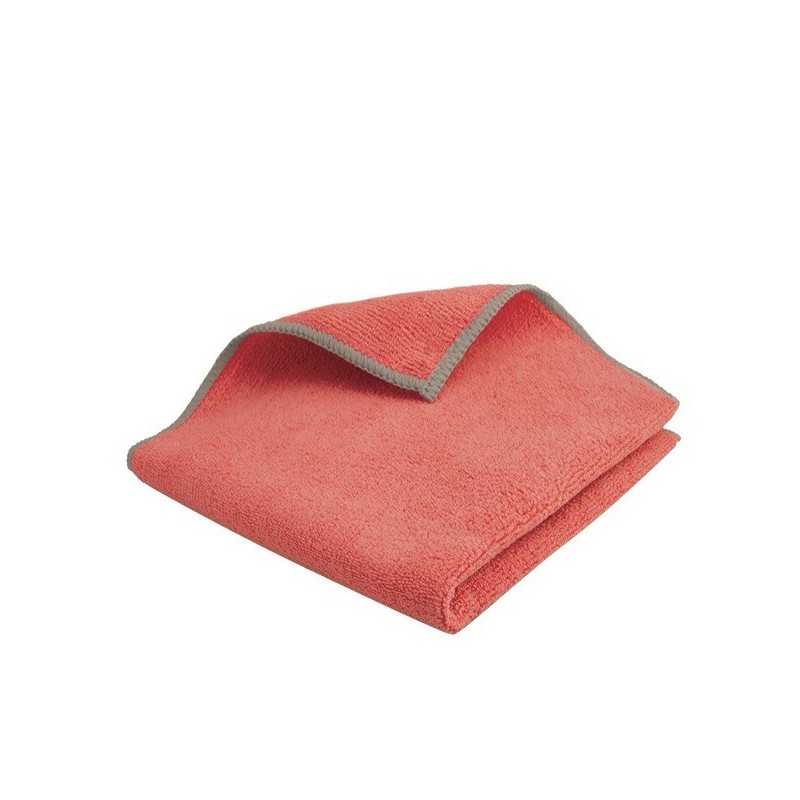 Chiffons microfibre professionnels rouge 300g/m² x5 Chiffons microfibre professionnels rouge 300g/m² x5