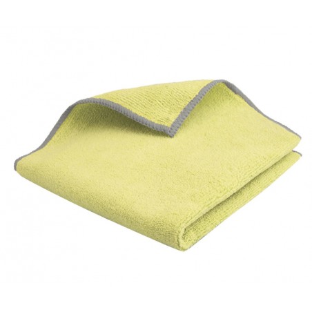 Chiffons microfibre professionnels jaune 300g/m² x5