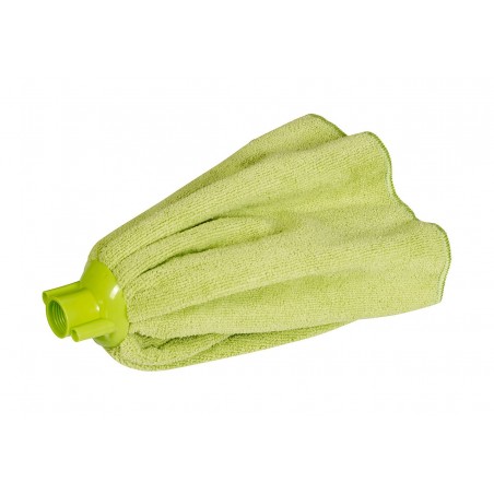 Frange mop espagnol à jupe microfibre verte 140 gr