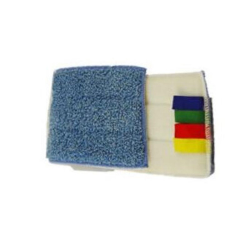 Frange microfibre à velcro fine 40 cm Frange microfibre à velcro fine 40 cm