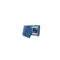Frange de lavage microfibre bleu à languette et poche 40cm Frange de lavage microfibre bleu à languette et poche 40cm