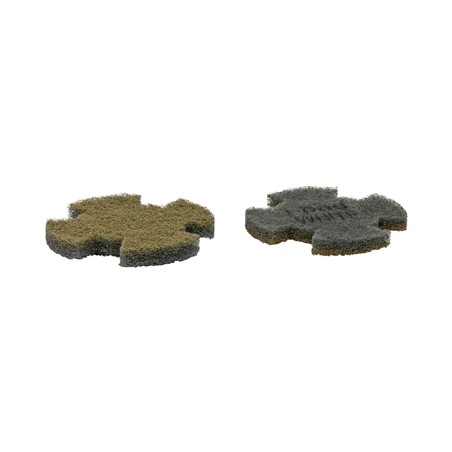 Lot de 2 disques Twister vert pour i-mop XL