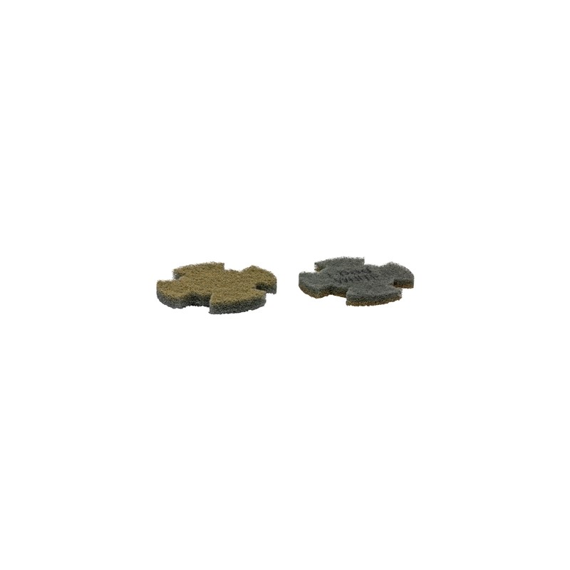 Lot de 2 disques Twister vert pour i-mop Lite