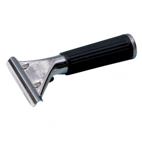 Poignée de raclette inox GOUBLE BOUSSEMART – grip caoutchouc – Réf. 0018403