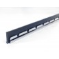Barrette inox avec caoutchouc hard 45 cm Barrette inox avec caoutchouc hard 45 cm