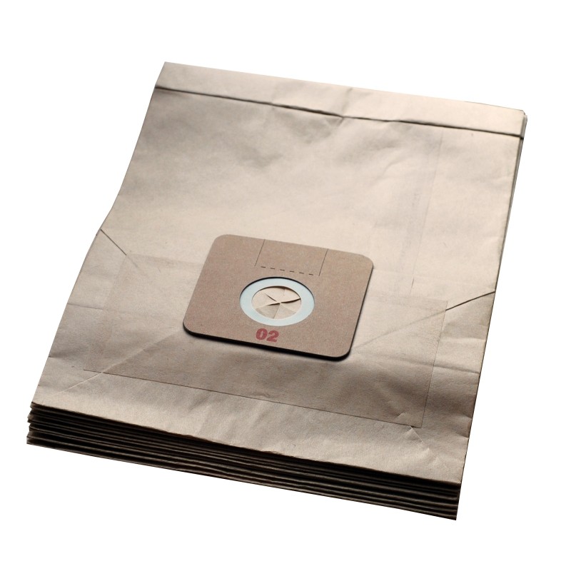 Lot de 10 sacs papier pour aspirateur AS5 et G7