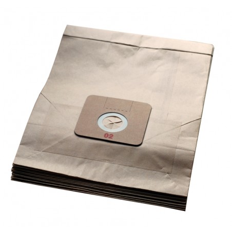 Lot de 10 sacs papier pour aspirateur AS5 et G7