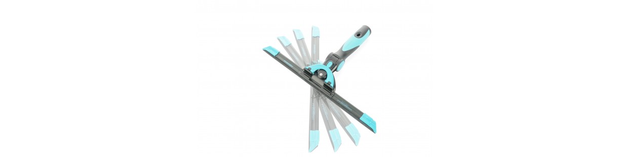 Nettoyage des vitres : matériel pro, raclettes, mouilleurs